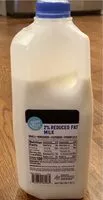 Mängden socker i 2% reduced fat milk