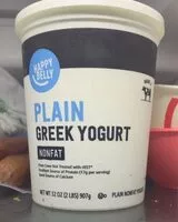 Mängden socker i Plain greek yogurt