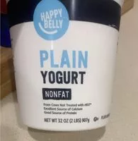 Mängden socker i Plain yogurt