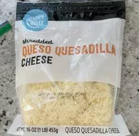Mängden socker i Queso quesadilla cheese
