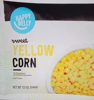 Mängden socker i Sweet yellow corn