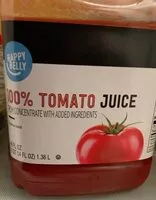 Mängden socker i Tomato juice