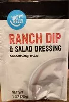 Mängden socker i Ranch Dip & Salad Dressing Seasoning Mix