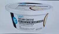 Mängden socker i Light Cream Cheese