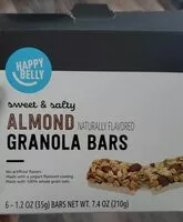 Mängden socker i Sweet & Salt Almond Granola Bars