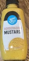 Mängden socker i Horseradish mustard