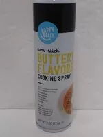 Mängden socker i Buttery Flavored Cooking Spray