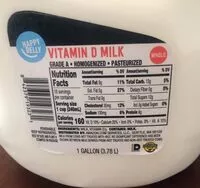 Mängden socker i Vitamin D Milk