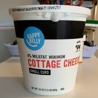 Mängden socker i Small Curd Cottage Cheese