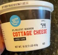 Mängden socker i Large Curd Cottage Cheese
