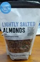 Mängden socker i Lightly Salted Almonds