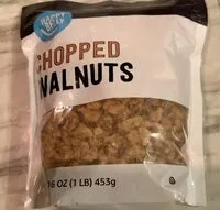 Mängden socker i Chopped Walnuts