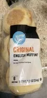 Mängden socker i Original English Muffins
