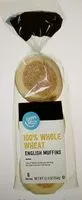 Mängden socker i Whole Wheat English Muffins