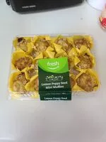 Mängden socker i Lemon poppy seed mini muffins