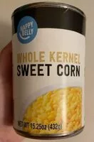 Mängden socker i Whole Kernel Sweet Corn