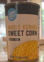 Mängden socker i Whole Kernel Sweet Corn