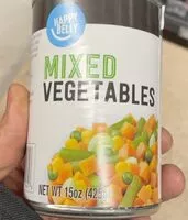 Mängden socker i Mixed Vegetables