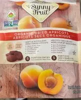 Mängden socker i Organic dried apricots