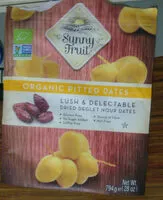 Mängden socker i Organic pitted dates