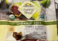 Mängden socker i Tender and dried smyrna figs