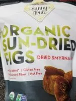 Mängden socker i Organic Sun-dried Figs Dried Smyrna Figs