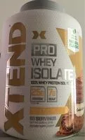 Mängden socker i Xtend pro whey isolate