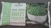 Mängden socker i Fresh Frozen Sweet Green Peas