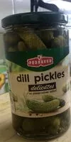 Mängden socker i Dill pickles delicates