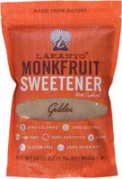 Mängden socker i Monkfruit Sweetener With Erythritol