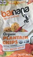 Mängden socker i Organic Plantain Chips Spicy Mango Salsa