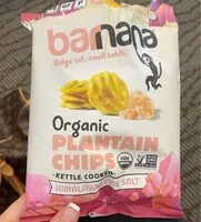 Mängden socker i Organic Plantain Chips