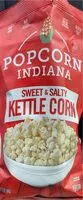 Mängden socker i Popcorn indiana kettle sweet and salty darn good