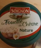 Mängden socker i Le fouette de chèvre nature