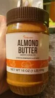 Mängden socker i Almond butter
