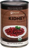 Mängden socker i Certified Organic Kidney Beans