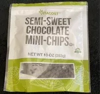 Mängden socker i Semi-Sweet Chocolate mini-chips