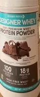 Mängden socker i Designer Whey Protein Powder