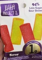 Mängden socker i Sour Straw Bites