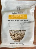 Mängden socker i Instant buckwheat Shoyu ramen