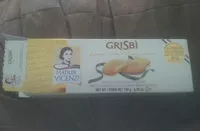 Mängden socker i Grisbi lemon cream cookies