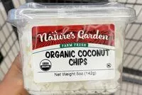 Mängden socker i Organic coconut chips