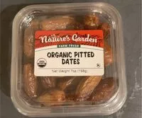 Mängden socker i Organic pitted dates