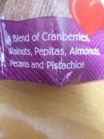 Mängden socker i Mezcla de arándanos y frutos secos