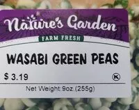 Mängden socker i Wasabi peas