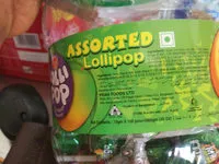 Mängden socker i lollipop