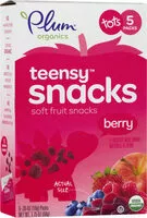 Mängden socker i Teensy fruits