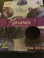 Mängden socker i Just prunes