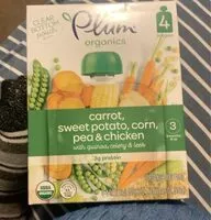 Mängden socker i Plum organics