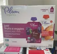 Mängden socker i Just fruits & veggies